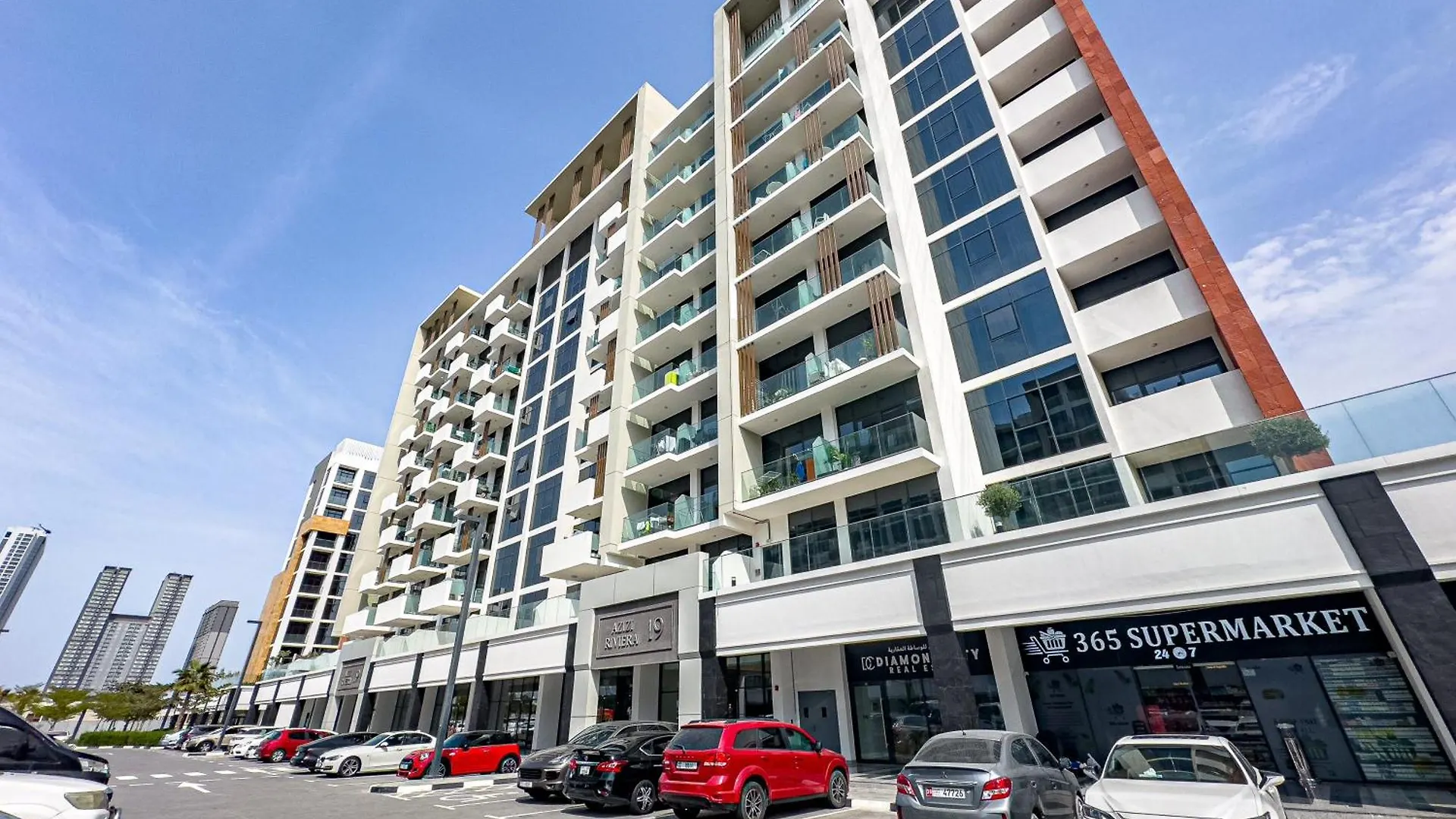Escape24 - Chic Studio Apartment, Azizi Riviera 19 Dubaj