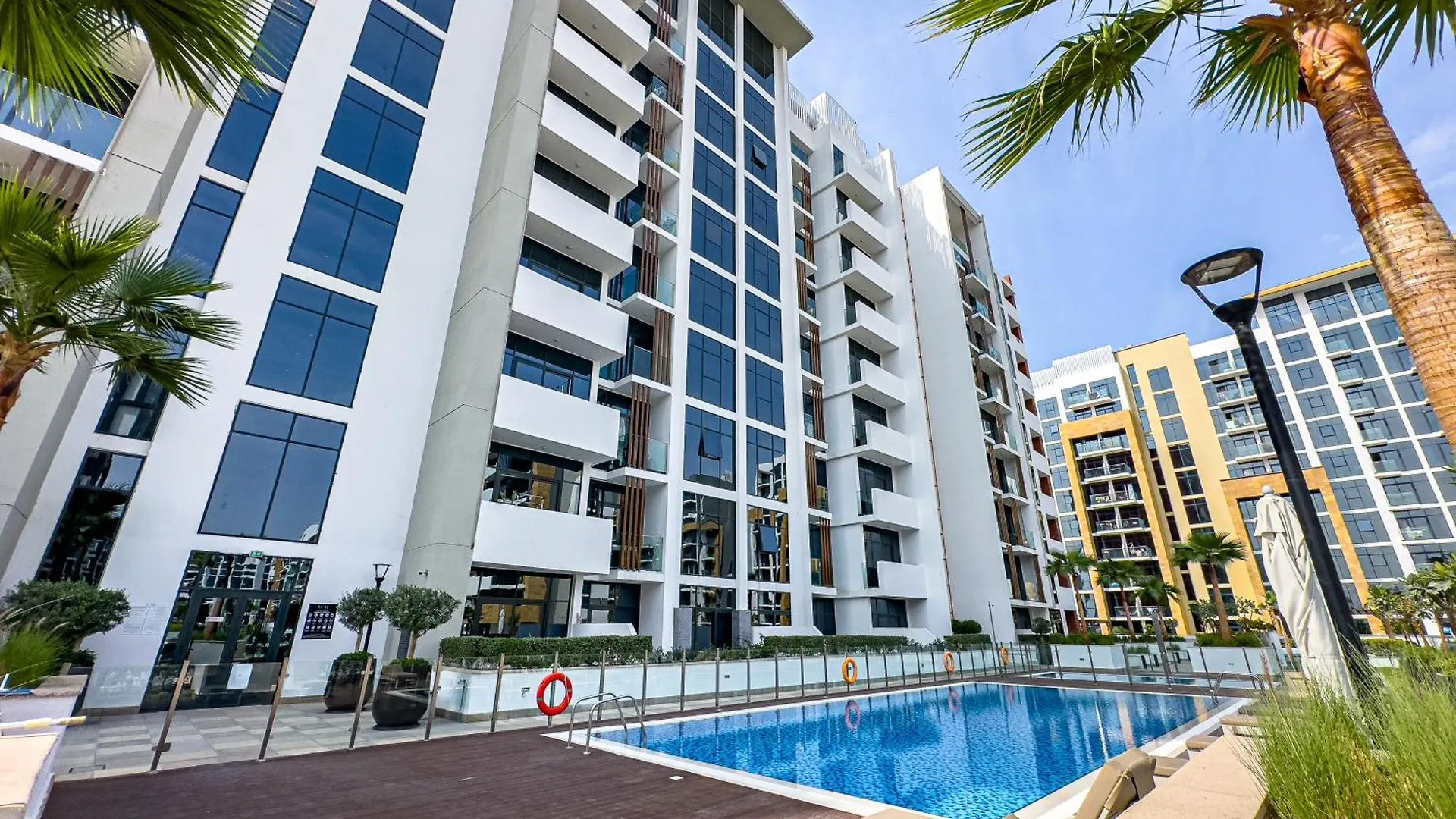Escape24 - Chic Studio Apartment, Azizi Riviera 19 迪拜 公寓